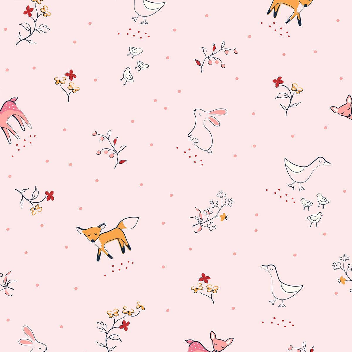 Woodsy Tale Girls Blanket