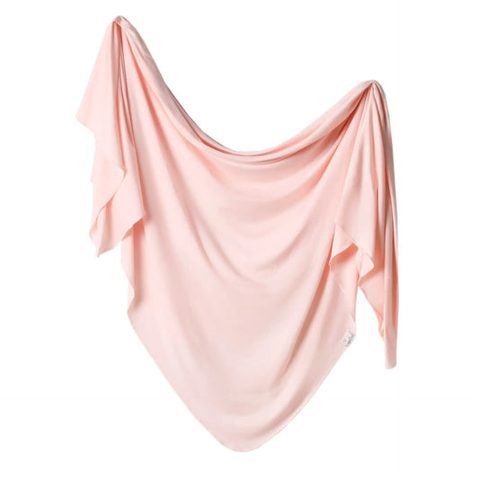 Knit Blanket-Blush