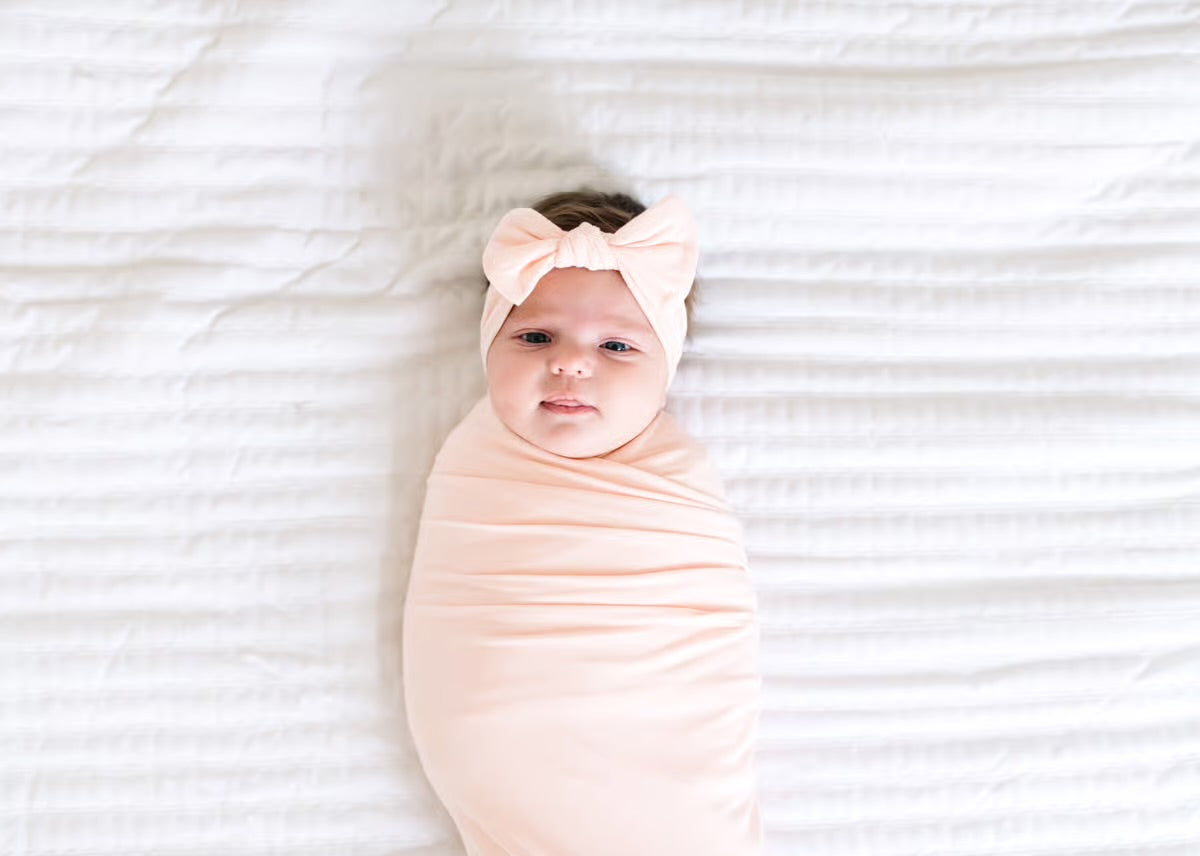 Knit Blanket-Blush