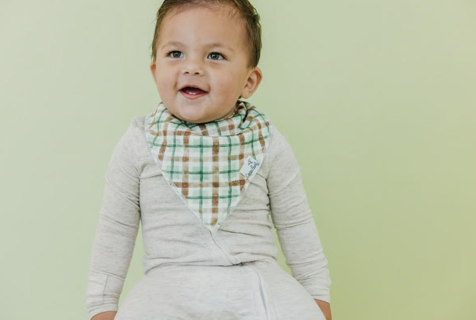 Bandana Bib Set-Grayson