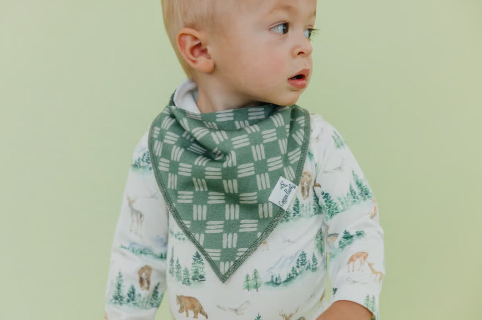 Bandana Bib Set-Grayson