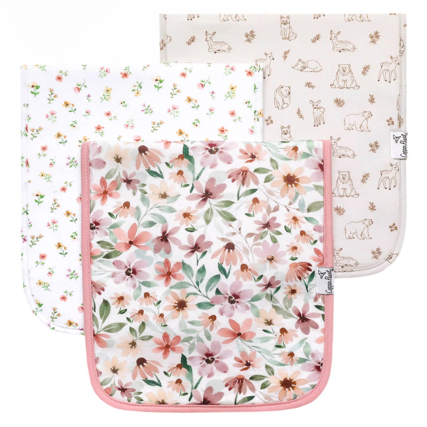 Burp Cloth Set-Natalie