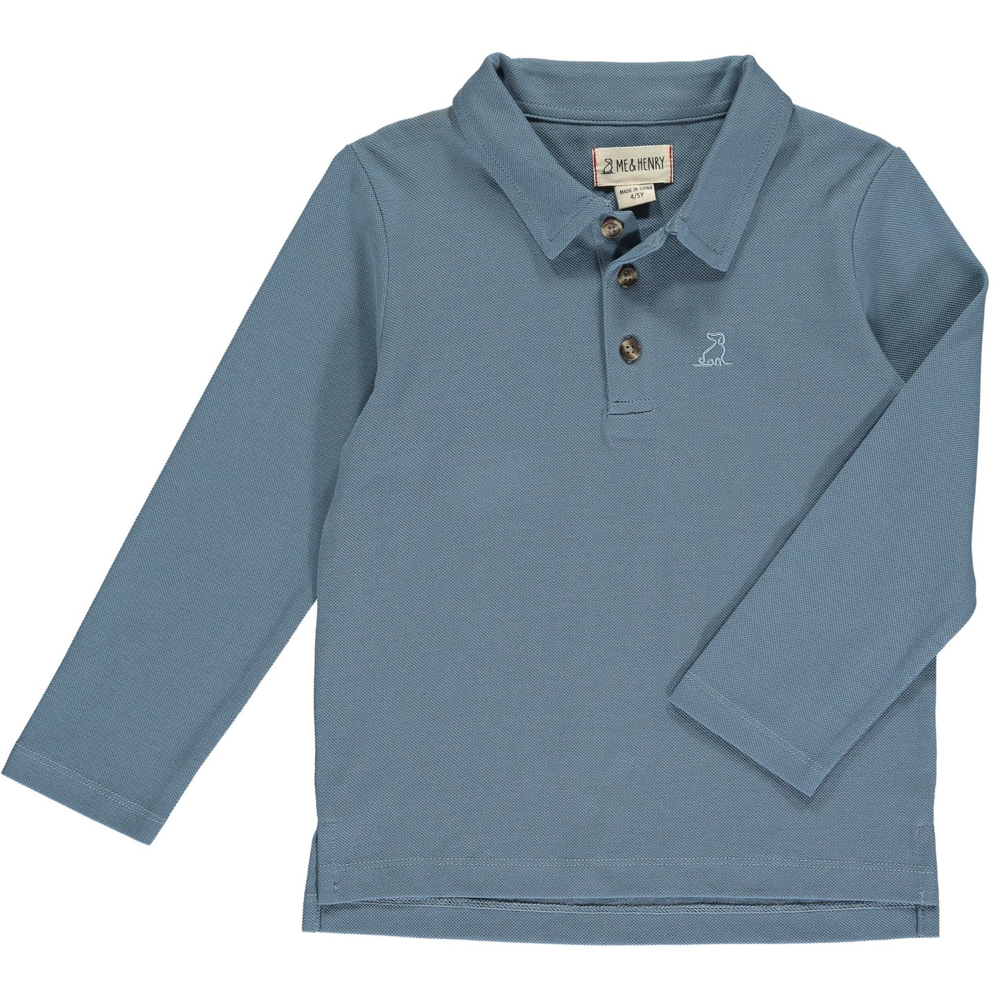 Spencer Polo Blue Pique