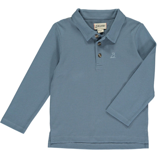 Spencer Polo Blue Pique