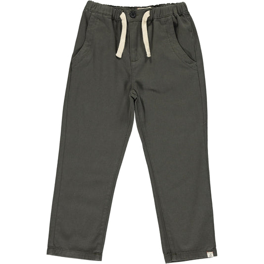 Jay Twill Pants Charcoal