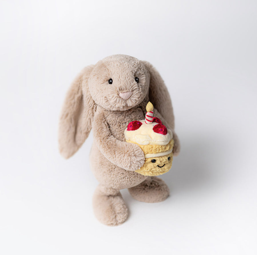 Bashful Beige Bunny-Birthday