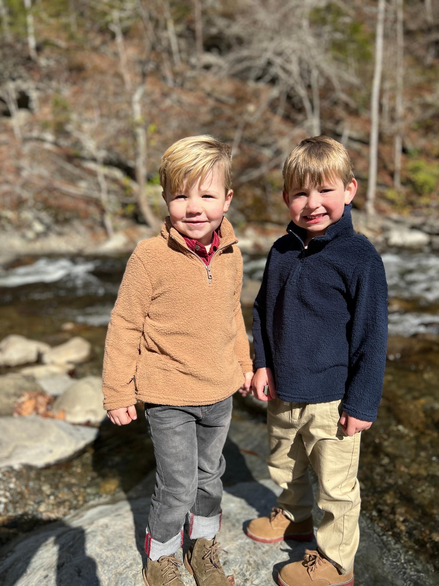 Macchu Sherpa Zip Up-Navy