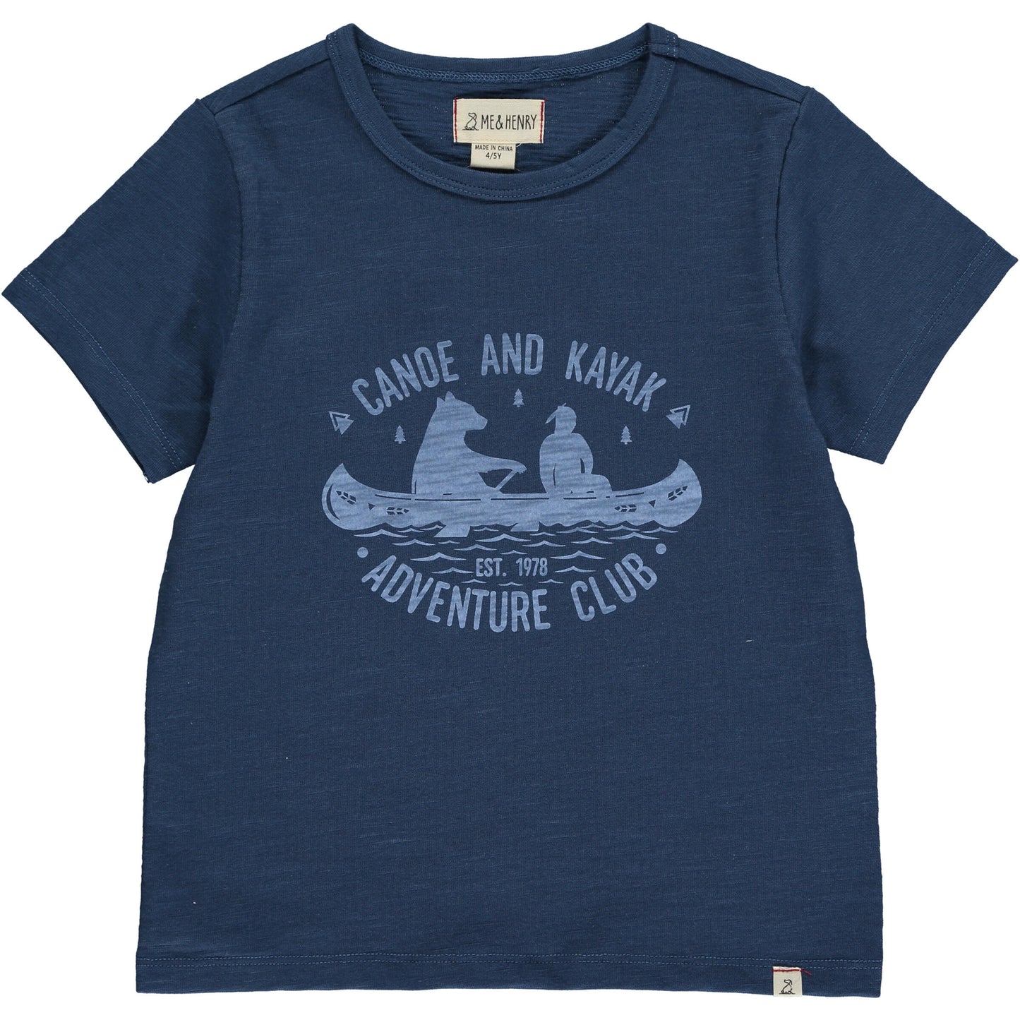 Adventure Club Graphic Tee-Navy