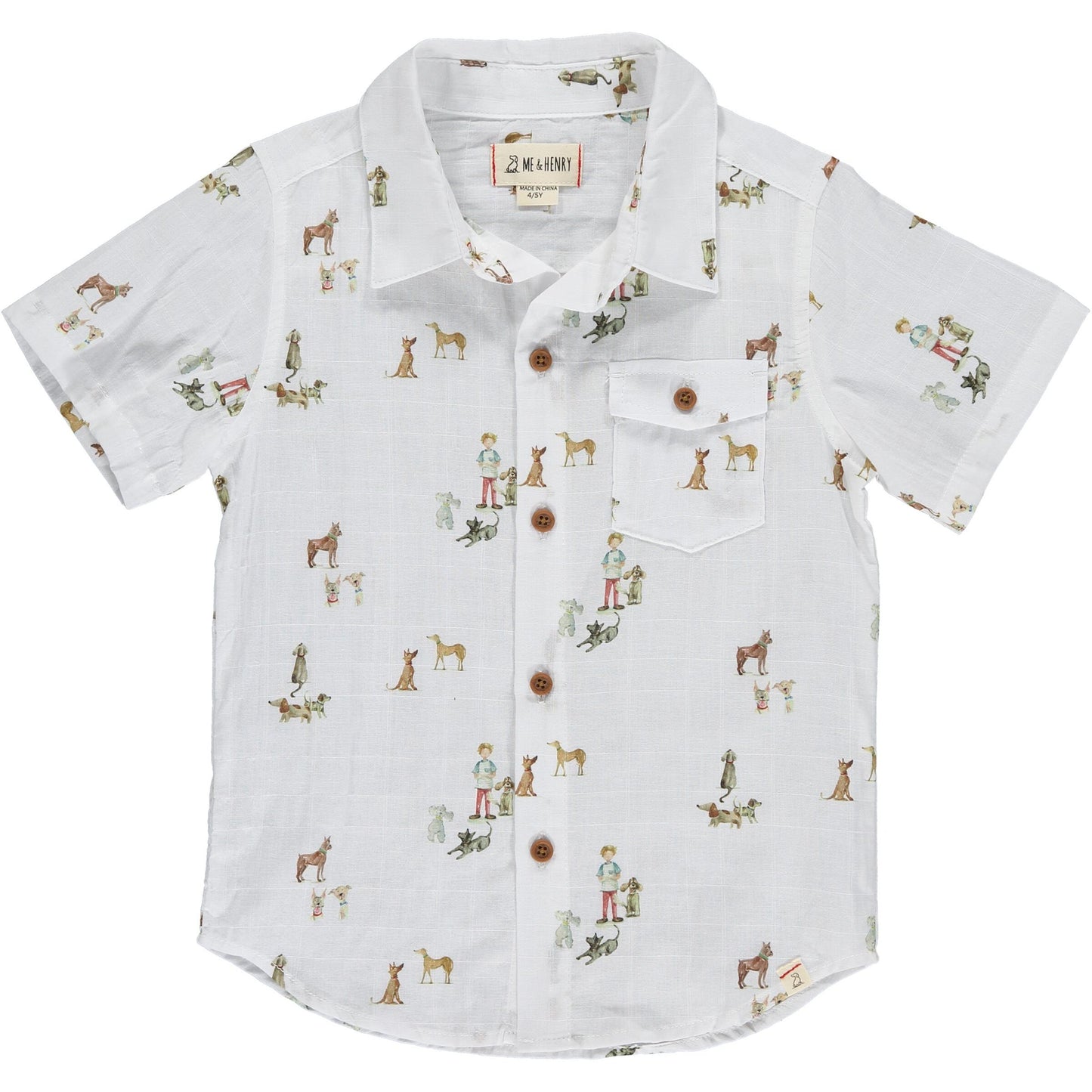 Henry Print Shirt