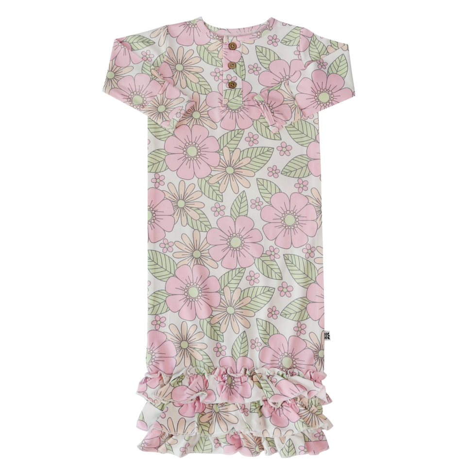 Groovy Love Ruffle Gown