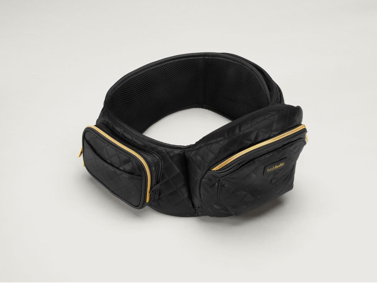 Tushbaby Hip Carrier-Vegan Leather Black