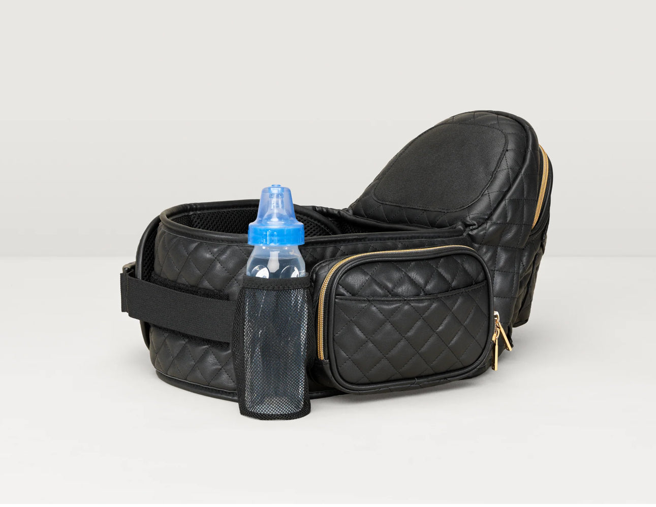Tushbaby Hip Carrier-Vegan Leather Black