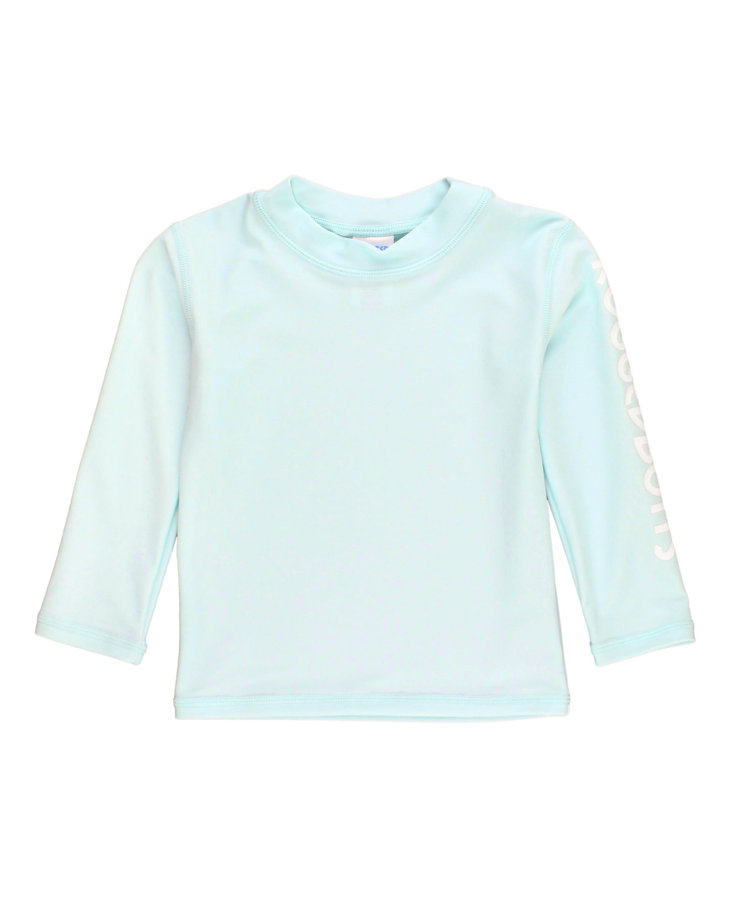 Long Sleeve Logo Rash Guard-Spun Sugar