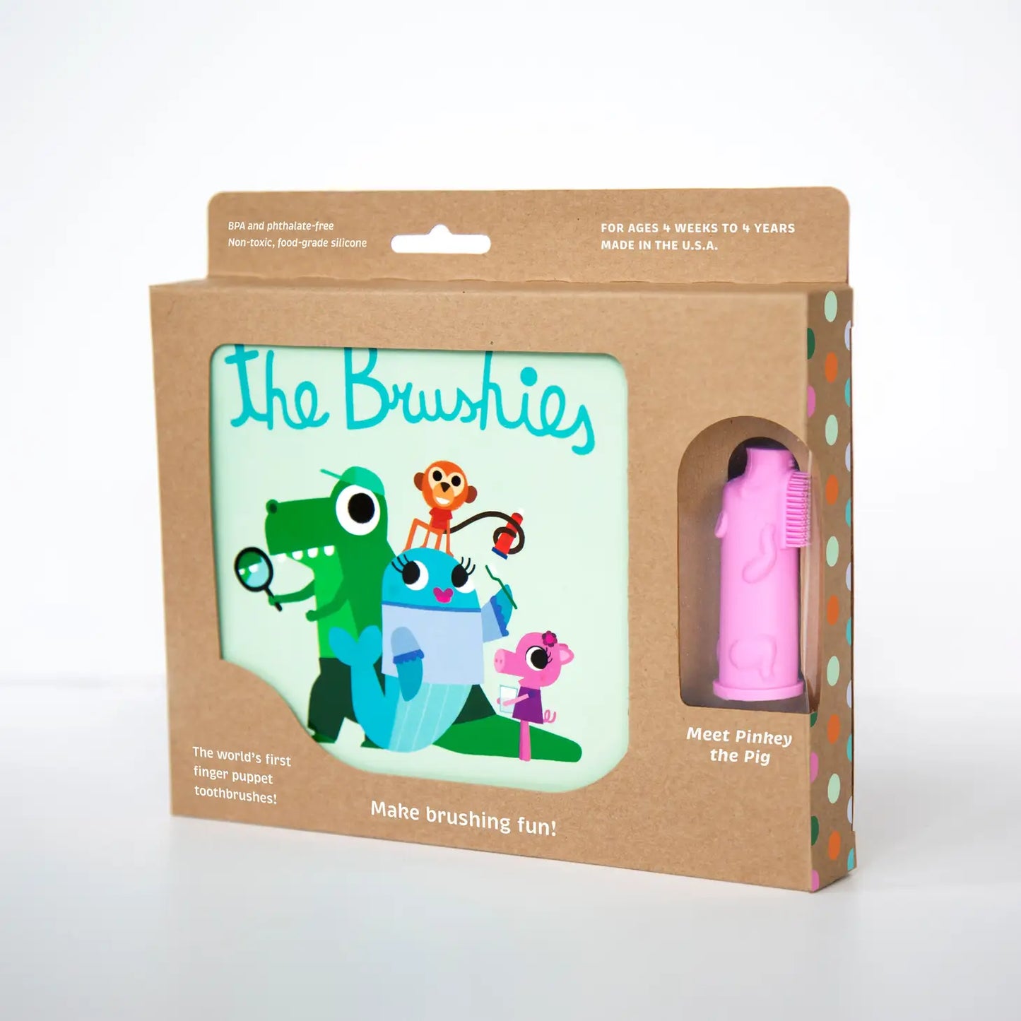Pinkey The Pig Brushie Set