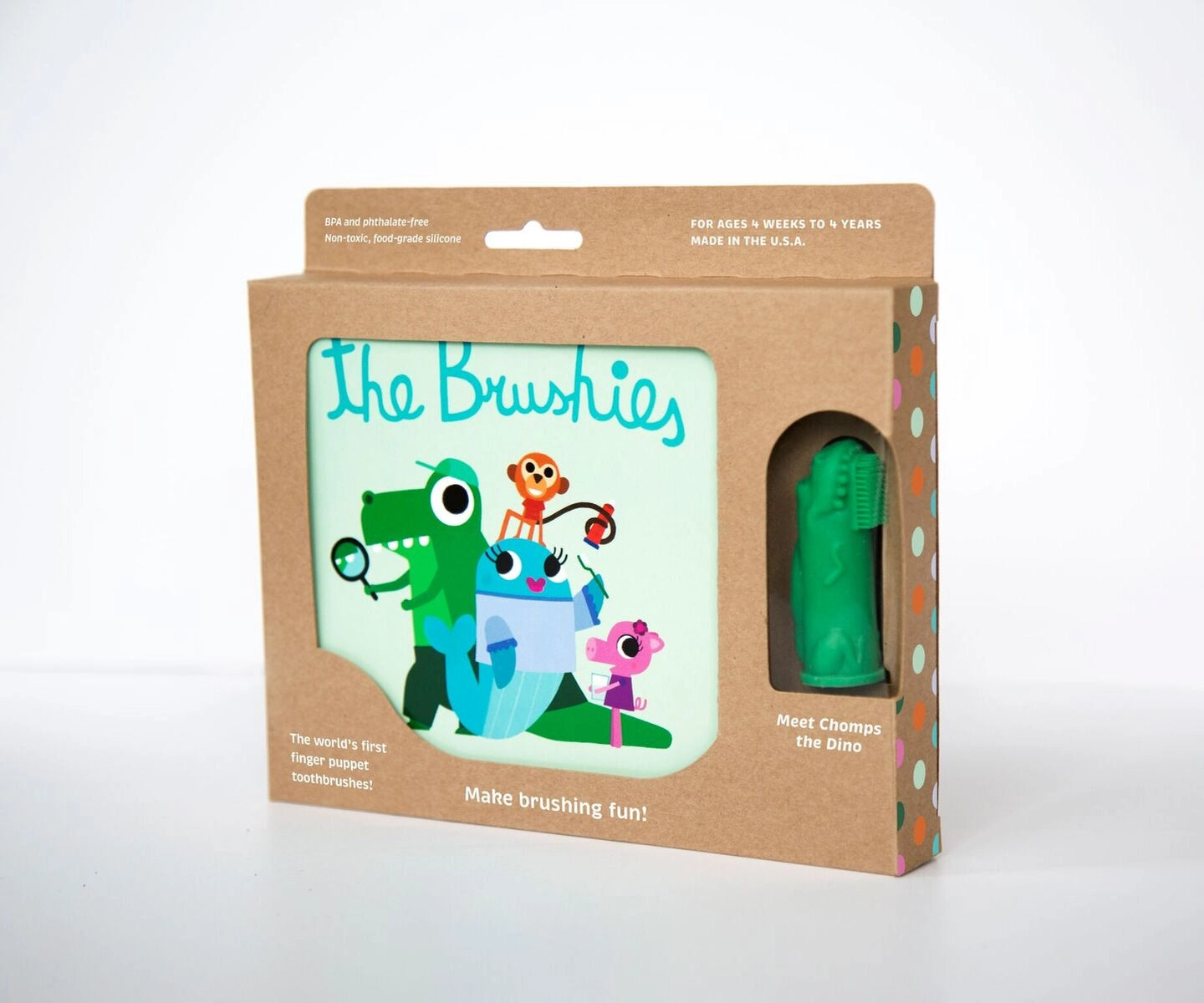 Chomps The Dino Brushie Set