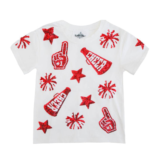 Sequin Cheer Shirt