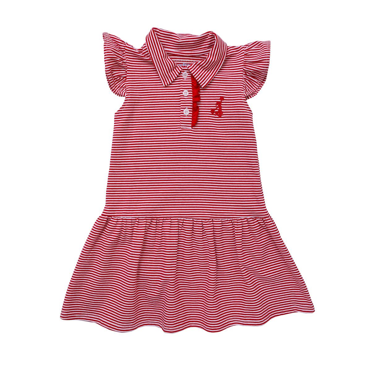 red game day dress Game Day Dress – The Polka-Dotted Zebra