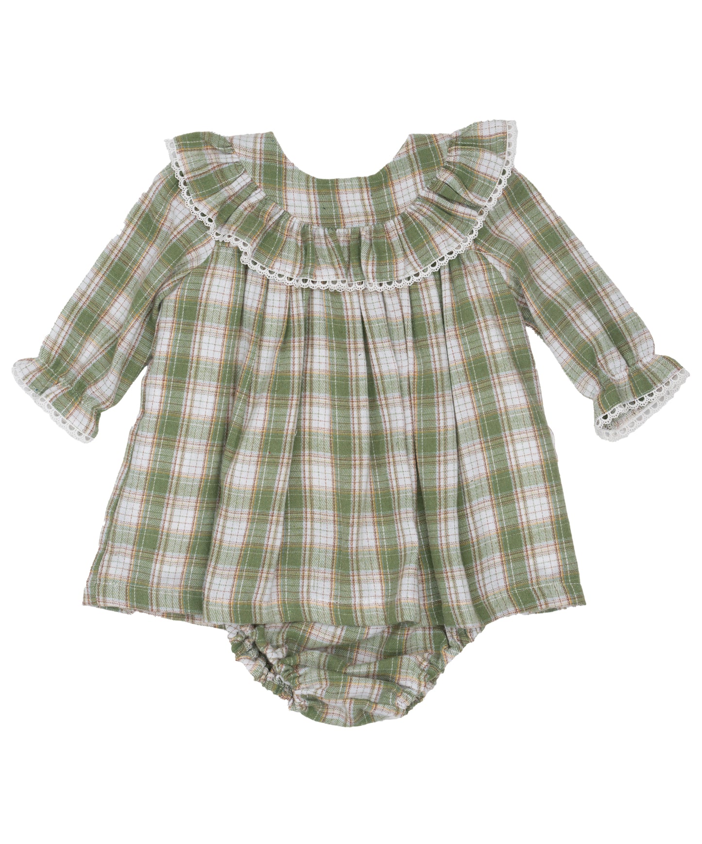 Mallard Grove Plaid Bloomer Set