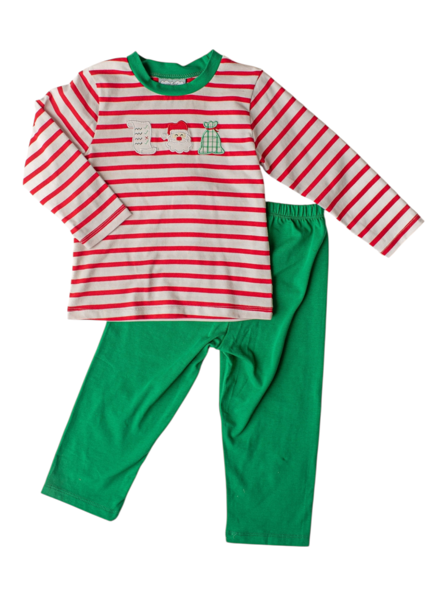 Making His List Pant Set-Boys