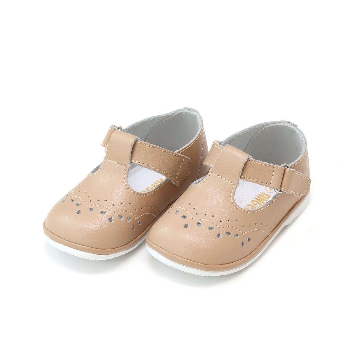 Birdie Toddler T Strap-Latte