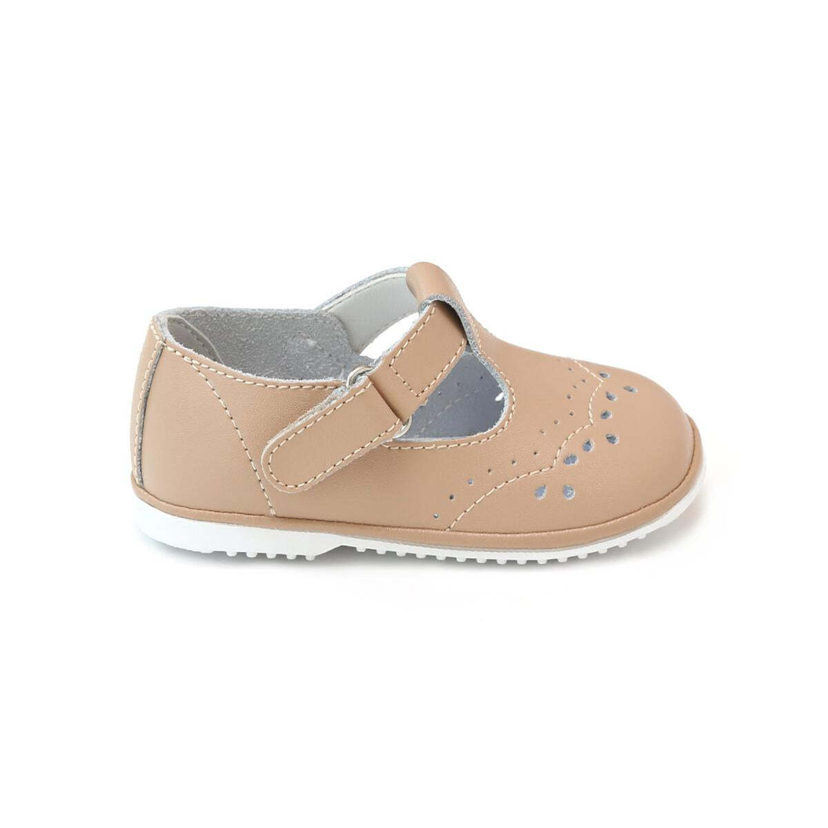 Birdie Toddler T Strap-Latte