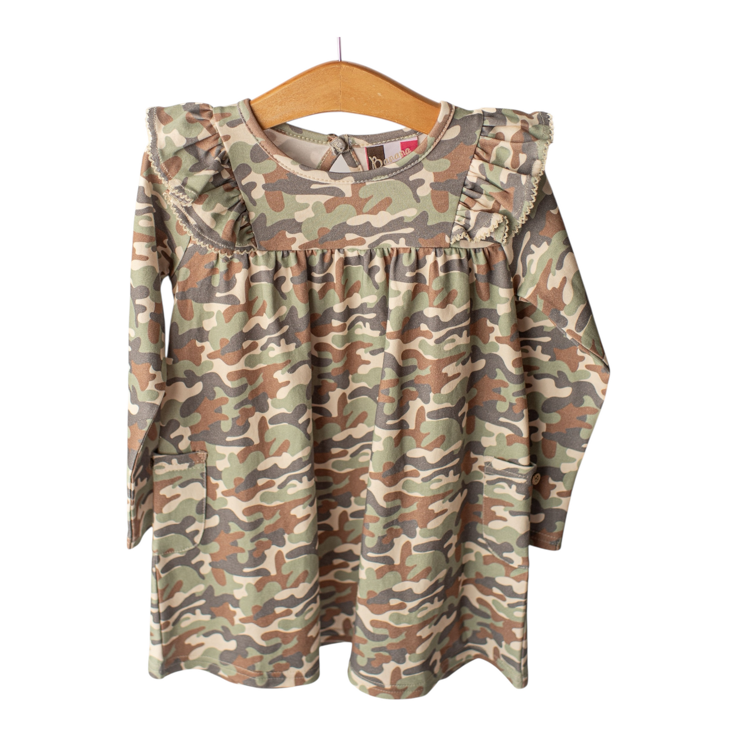 Camo Long Sleeve Dress