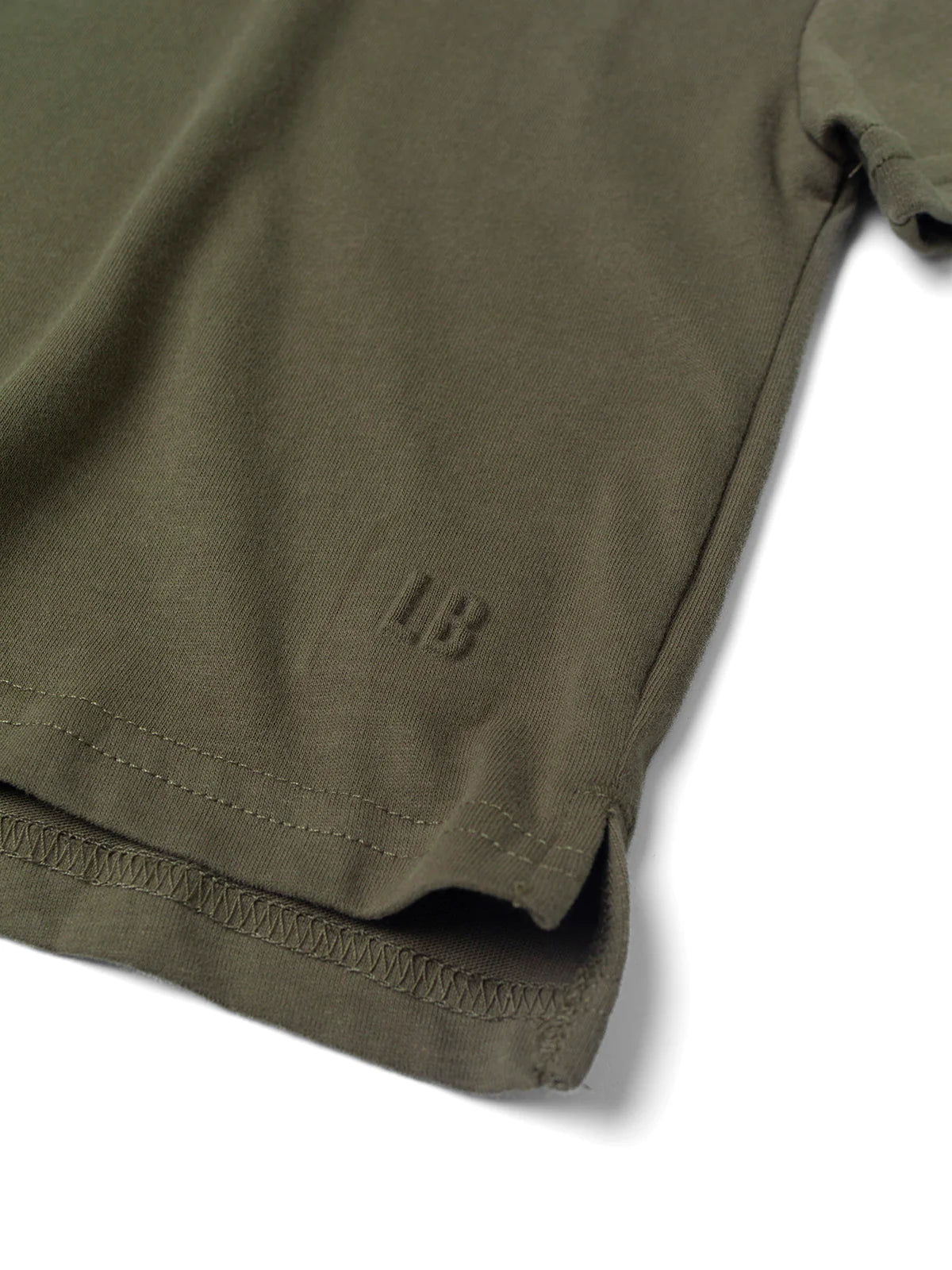 Elevated Tee-Dk Moss