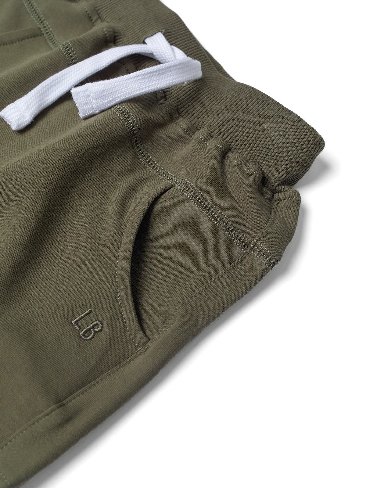 Raw Edge Harem Shorts