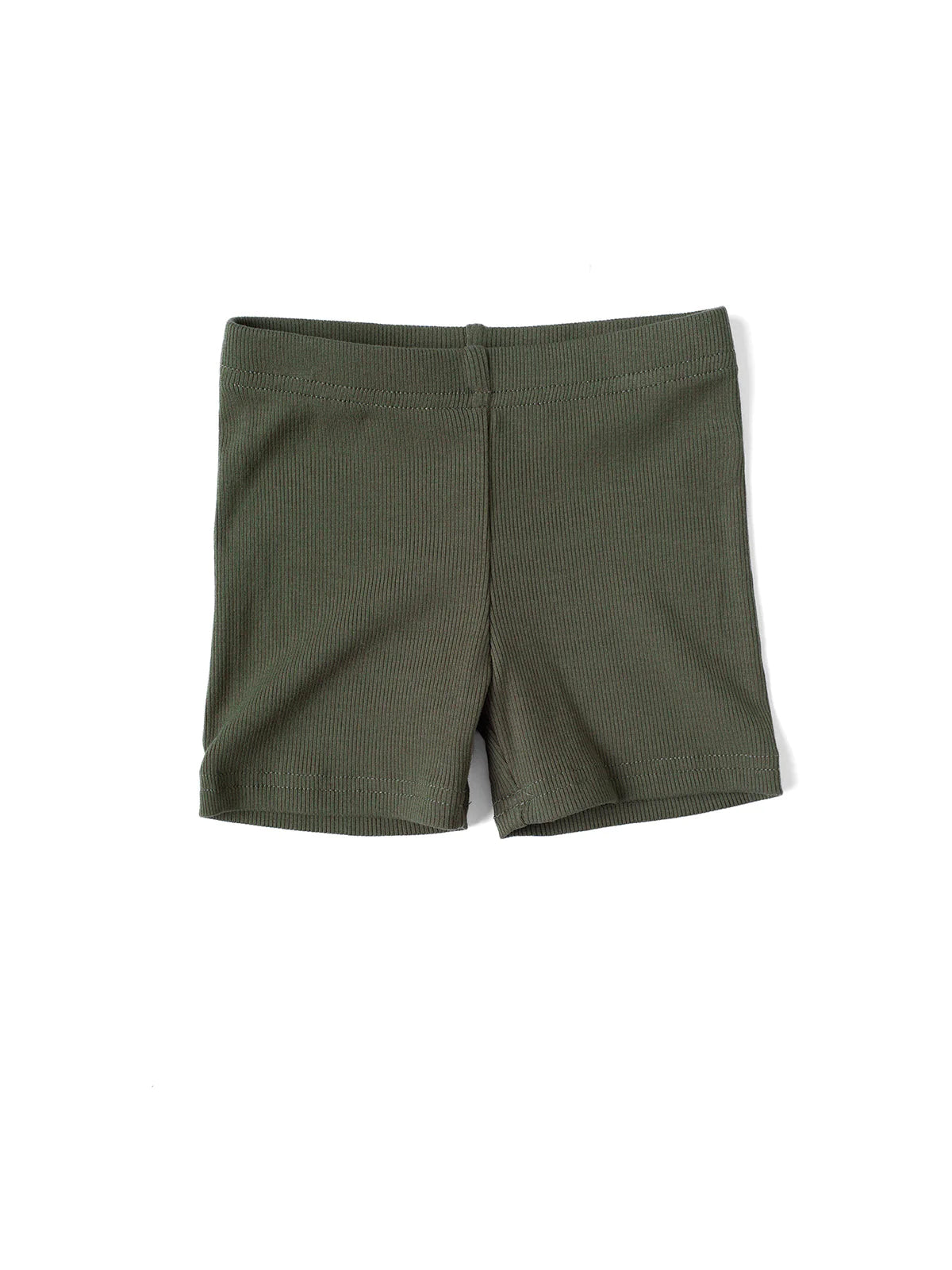 Ribbed Biker Shorts