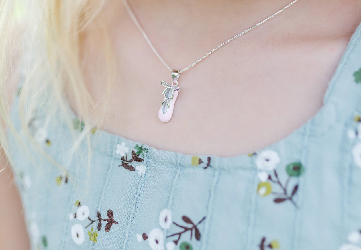 Ballet Slipper Necklace