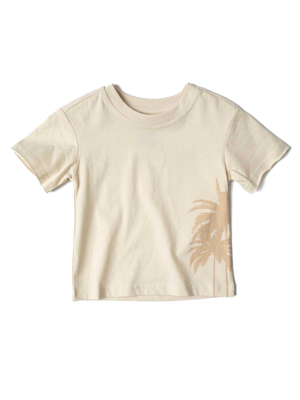 Resort Palm Tee-Cream