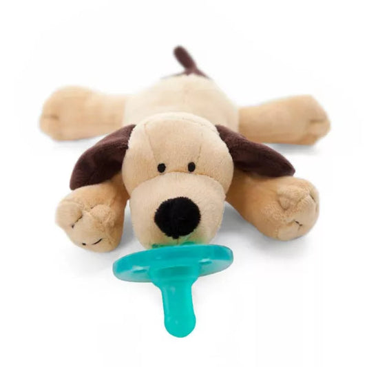 Wubbanub Pacifiers-Brown Puppy