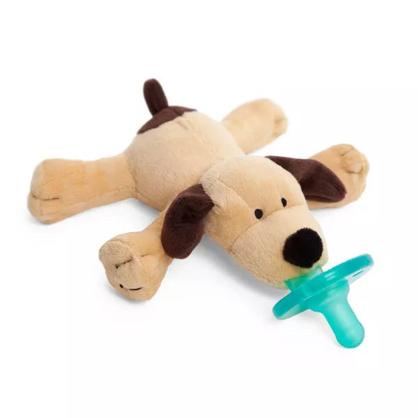 Wubbanub Pacifiers-Brown Puppy