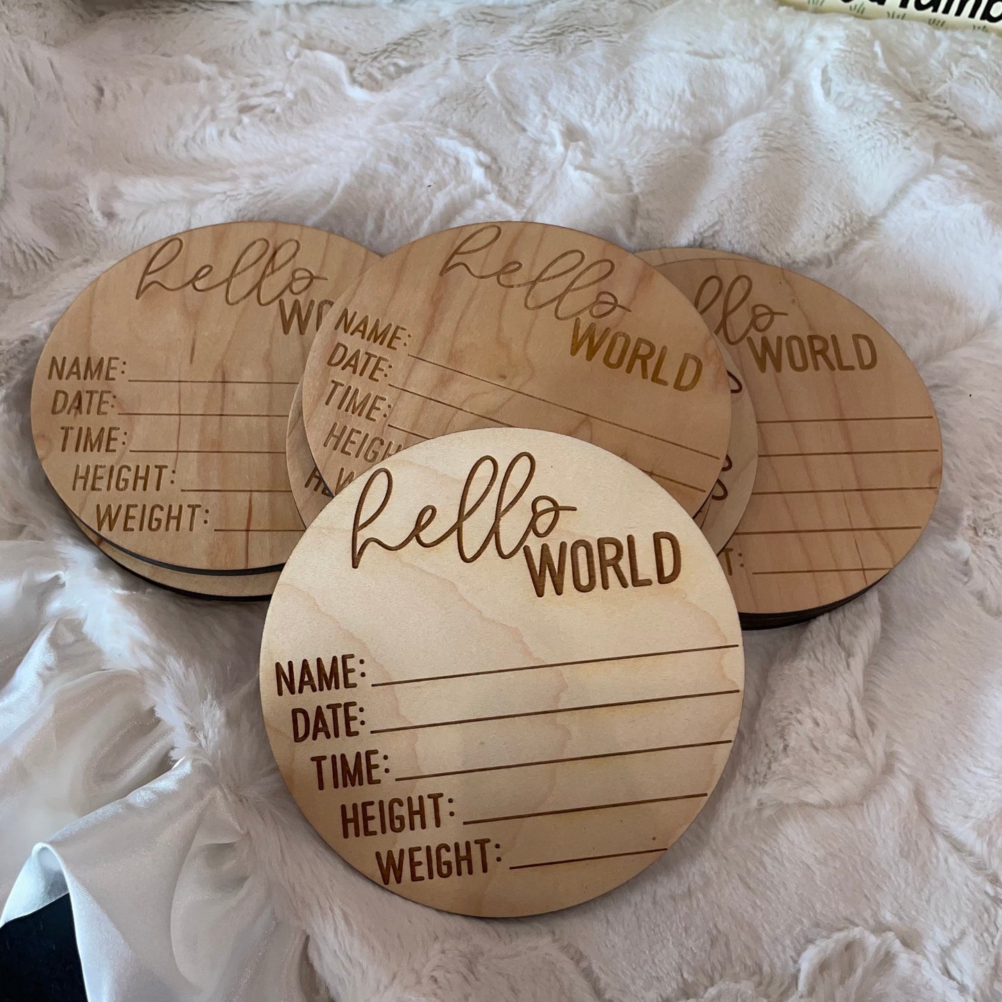 Hello World Birth Announcement