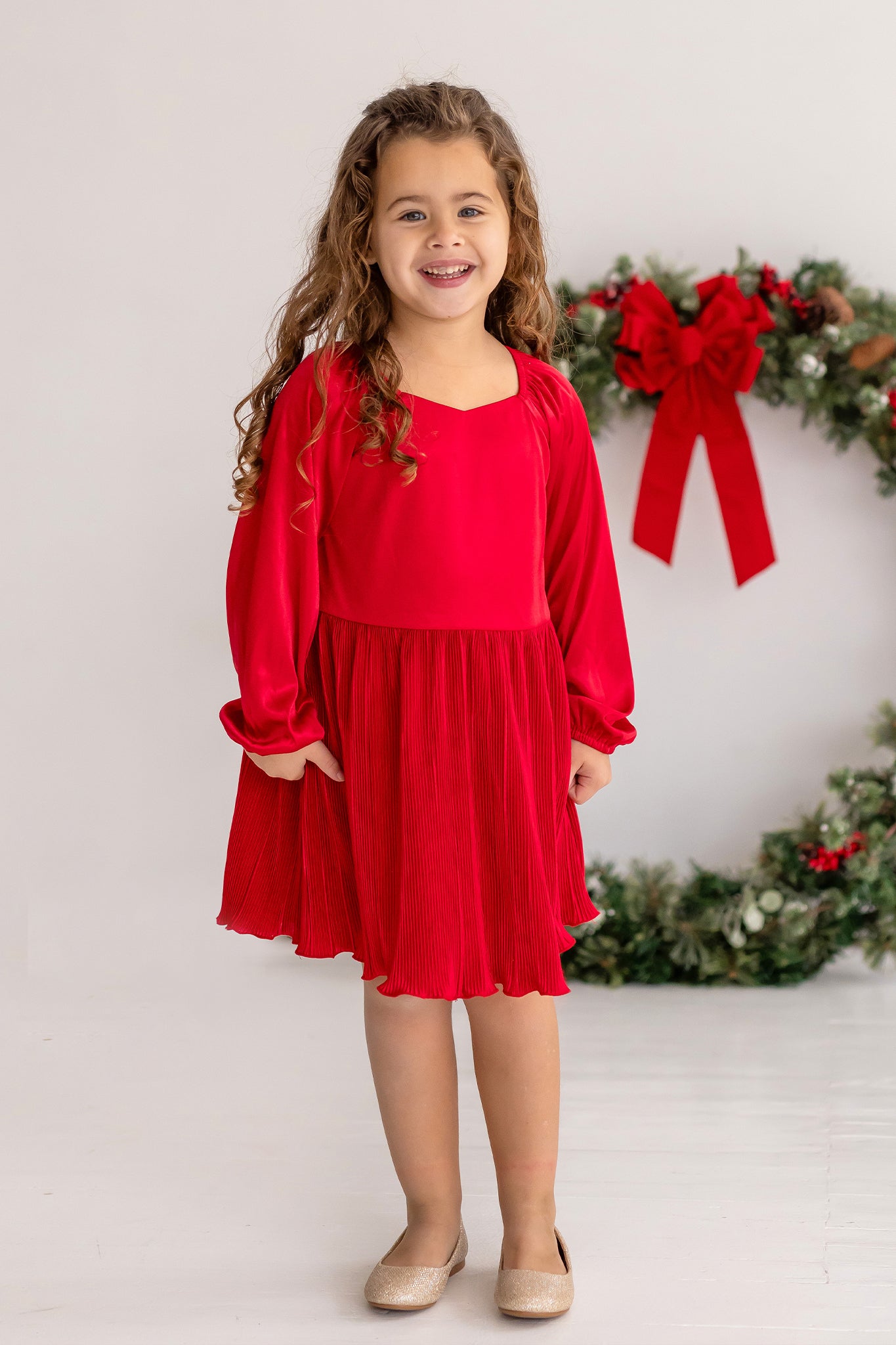 Merry & Bright Skirted Dress