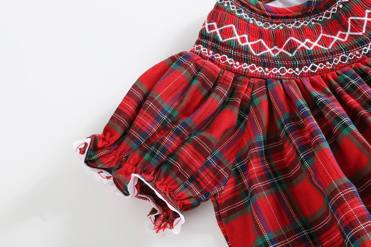 Red/Green Plaid Dress