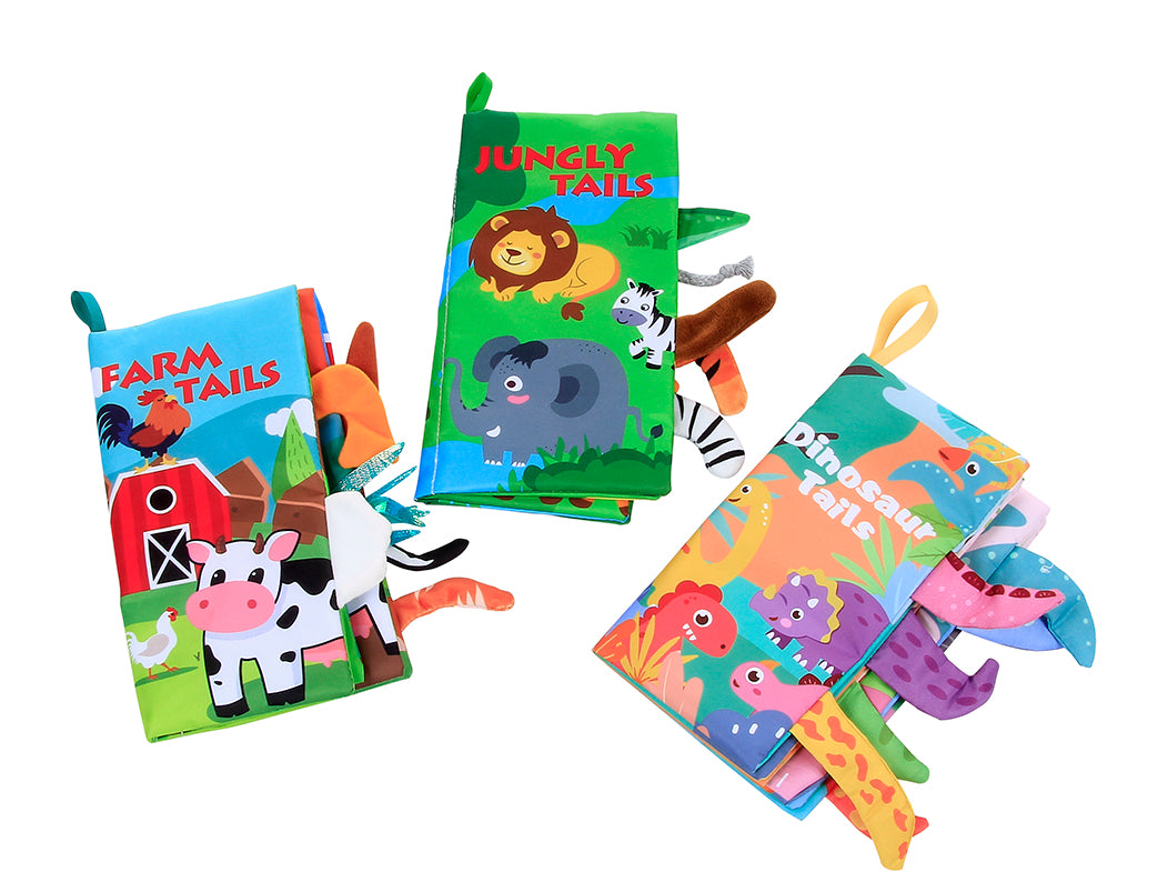 Cloth Books w/Tails