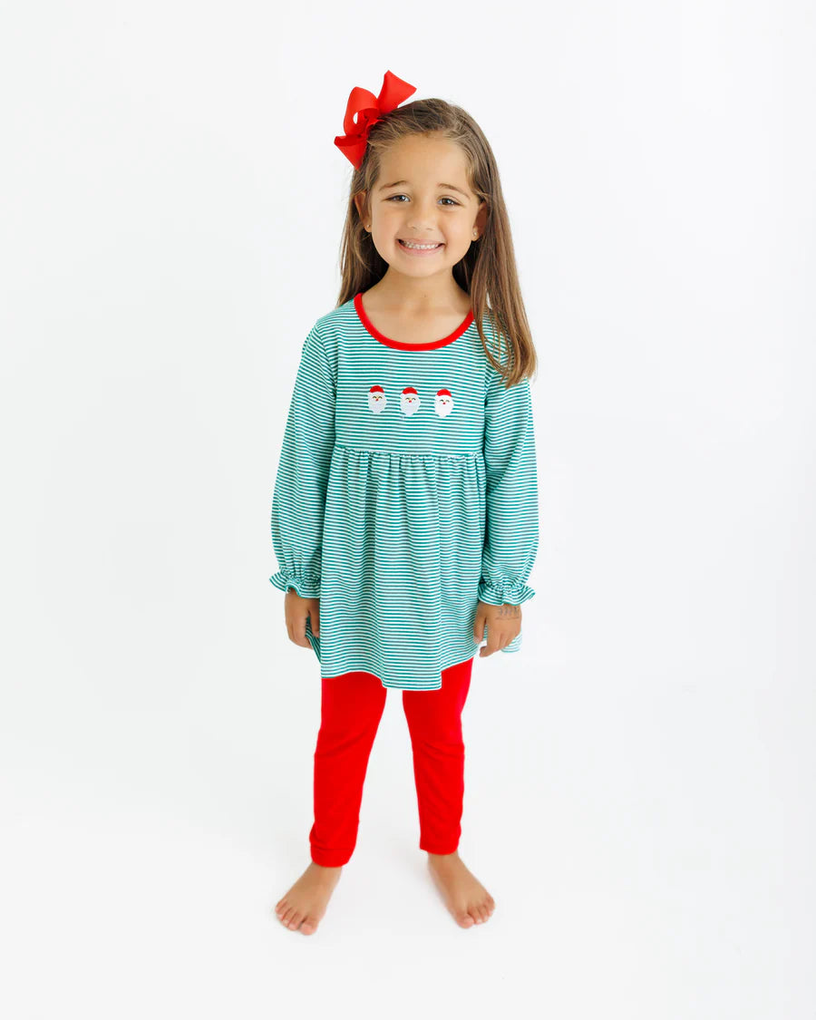 Santa Ruffle Pant Set