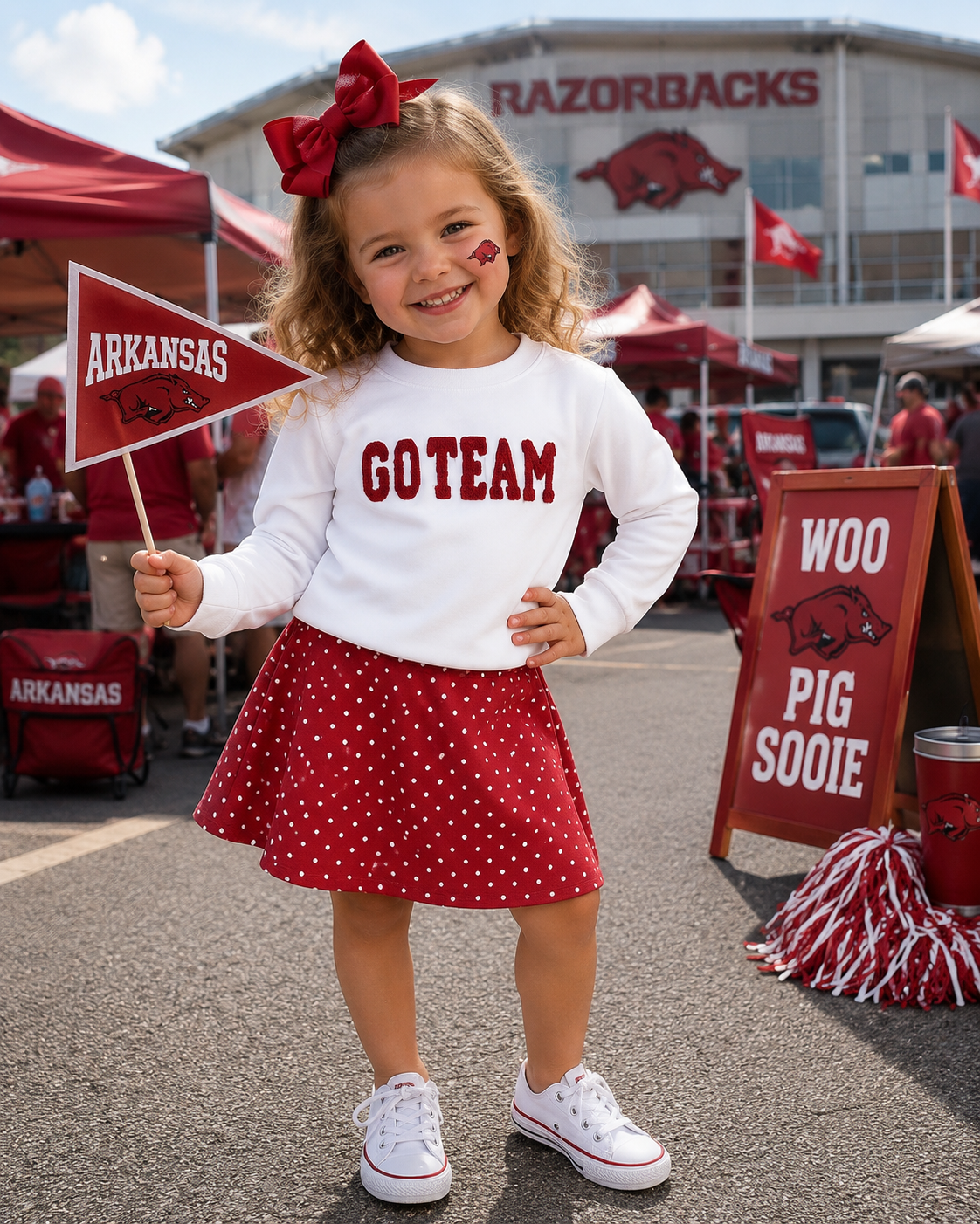 Go Team Skort Set