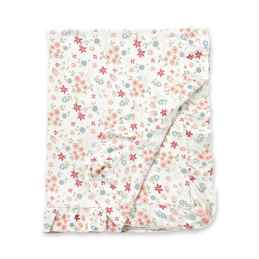 Prairie Petals Stroller Blanket