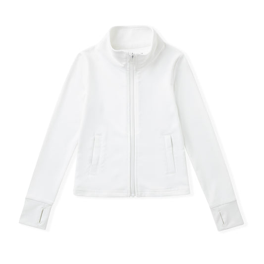 White Activewear Jacket