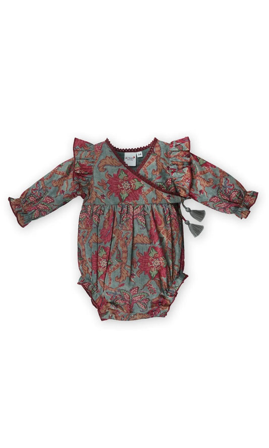 Red Floral Bubble