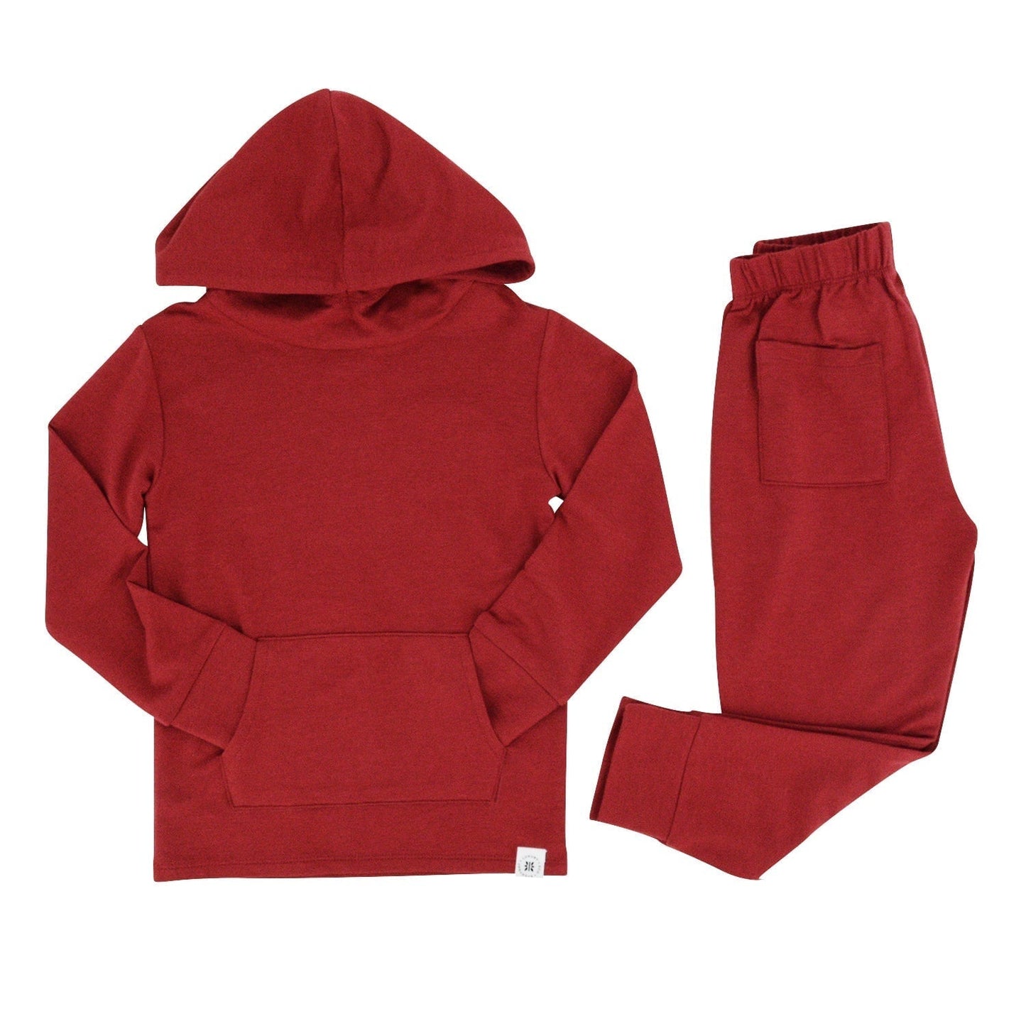 Jogger Set-Rhubarb Red