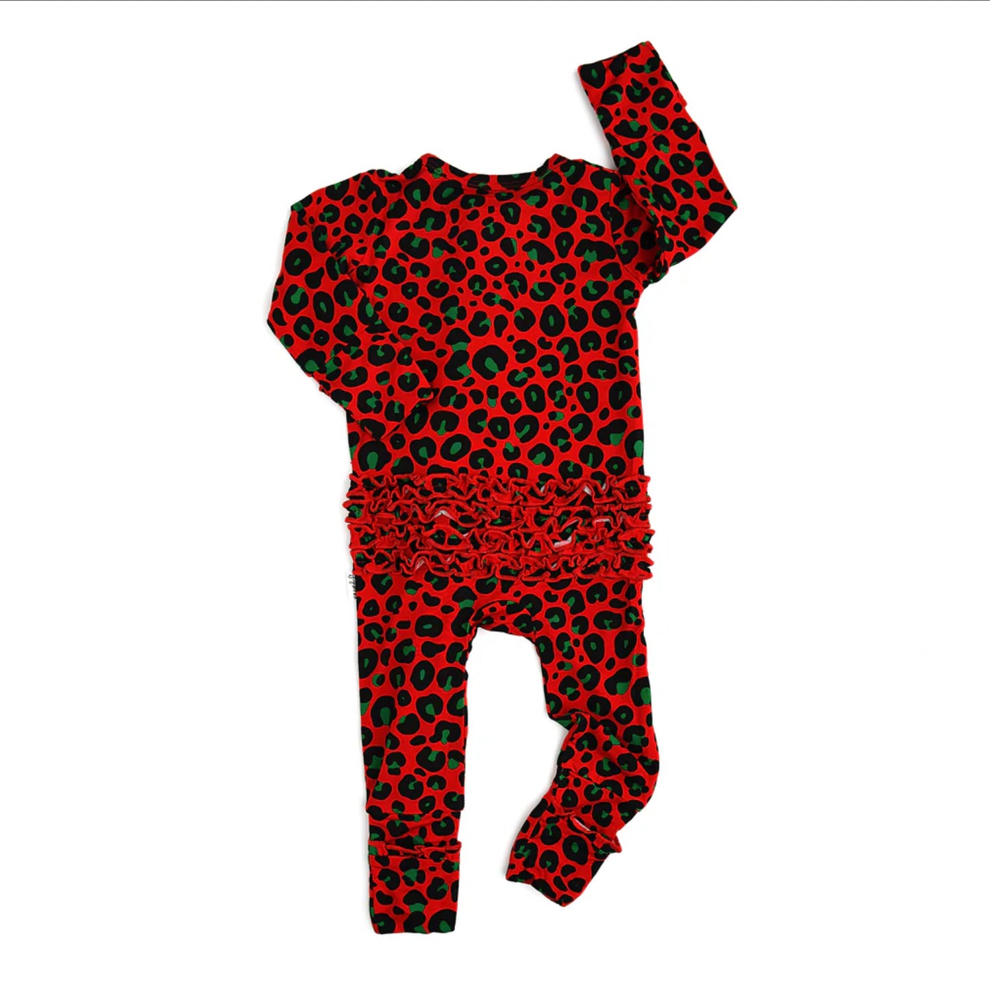 Chloe Cheetah Zip Romper