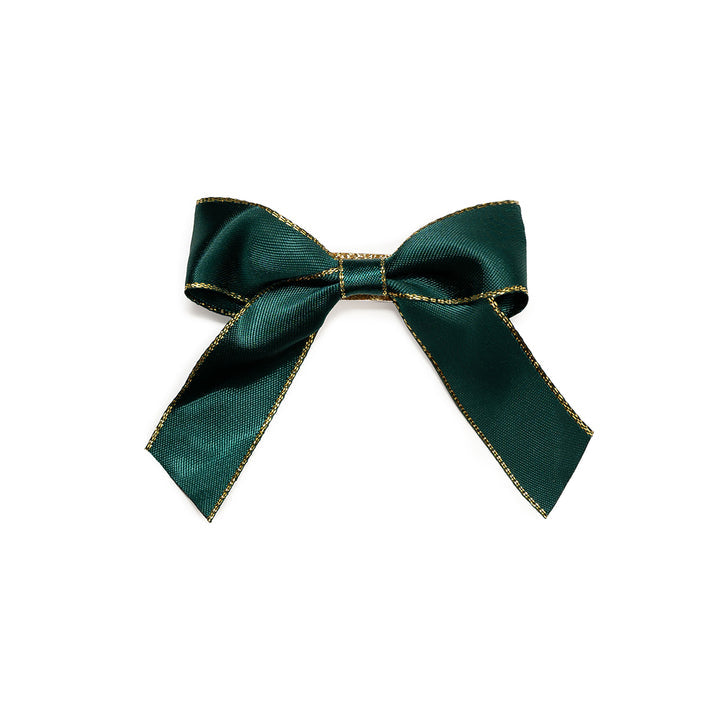 Emerald Bow Clip