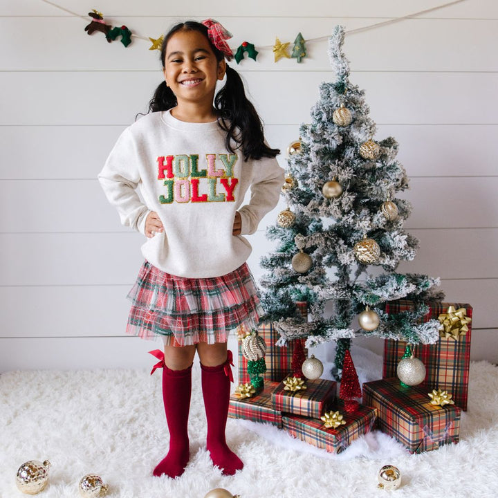 Christmas Plaid Tutu