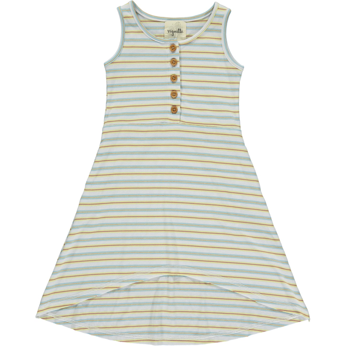 Daphne Dress-Stripe