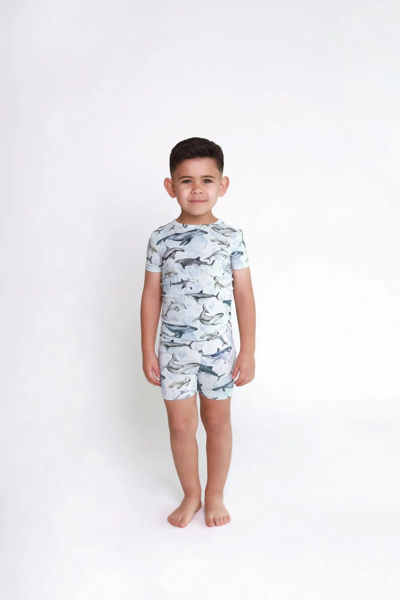 Sharkly Short Sleeve Short PJ’s