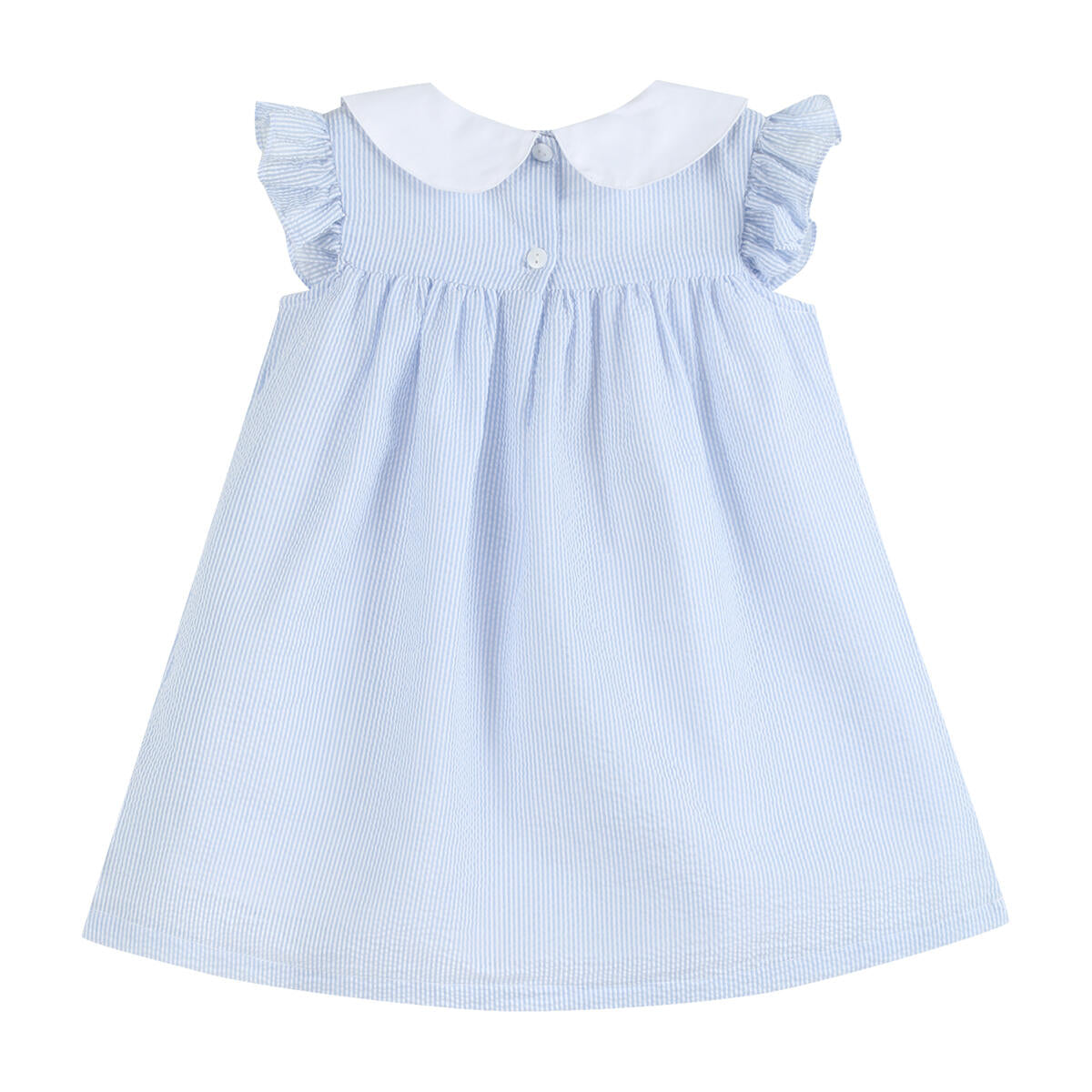 Easter Bunny Ruffle Yoke Dress