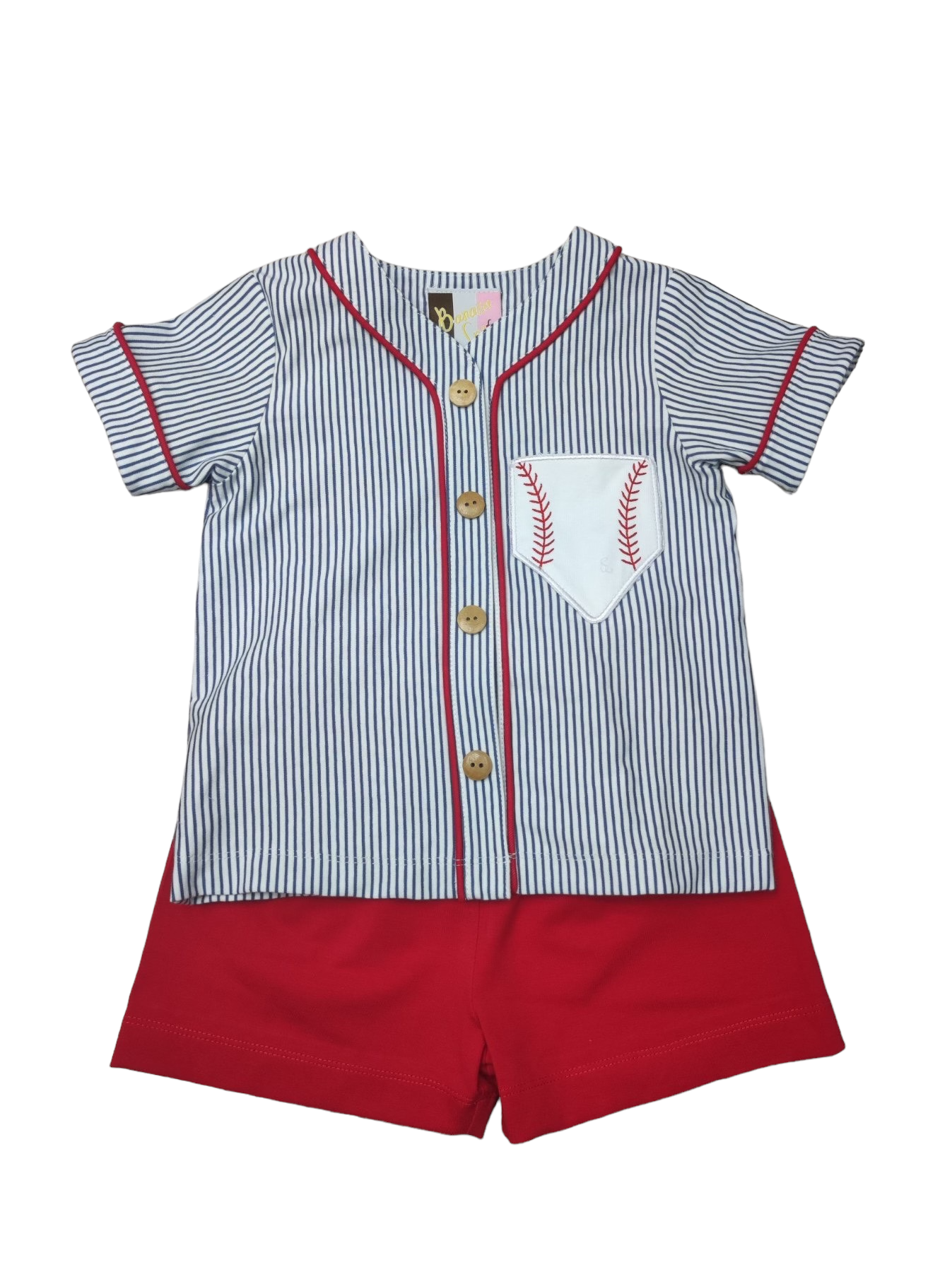 Play Ball Boys Short Set